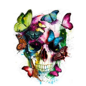 Butterfly Skull