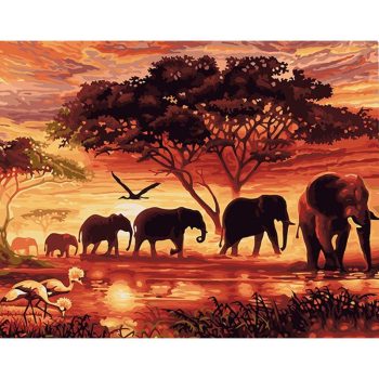 Elephant Scenery