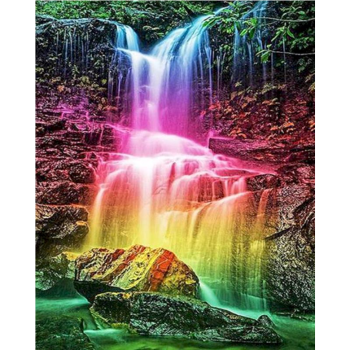 Colourful Waterfall