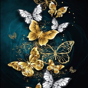 Golden Butterflies