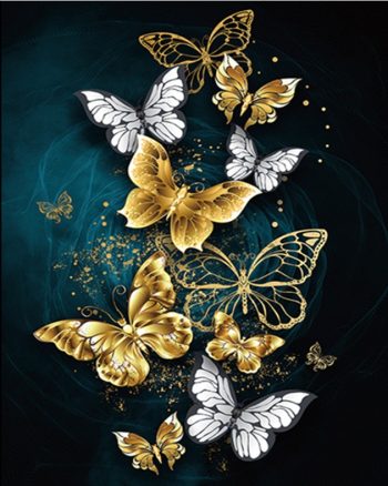 Golden Butterflies